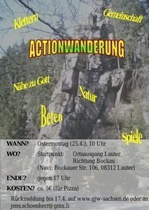 Gebetsactionwanderung (kurz: GAW), Großveranstaltung, Chemnitz, Sachsen