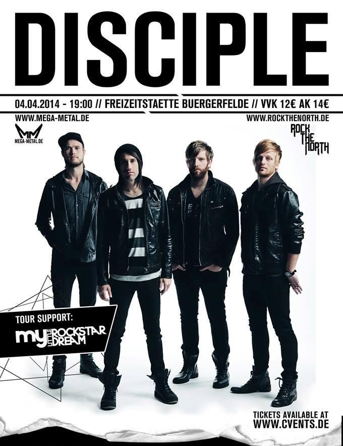 DISCIPLE (USA) live in Oldenburg! - Konzert - Oldenburg