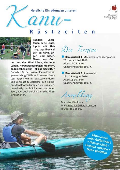 Kanufreizeit - Freizeit - Spreewald