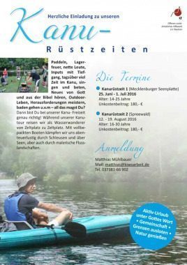 Kanufreizeit, Freizeit, Spreewald, Brandenburg