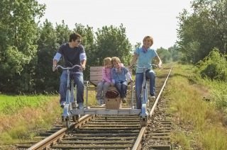 Draisinen-Spass-Fahrt im Extertal KJE Bielefeld, Kleines oder selbst organisiertes Event, Rinteln, Niedersachsen