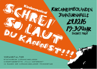 Schrei so laut du kannst, Konzert, Kirchheimboanden, Rheinland-Pfalz