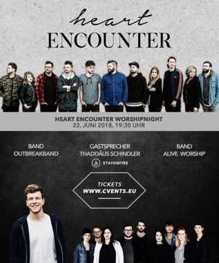 Heart Encounter Worship Night, Großveranstaltung, Karlsruhe-Durlach, Baden-Württemberg