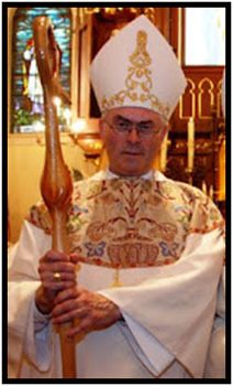 Bischofsbesuch mit Priesterweihe, besonderer Gottesdienst, Kaufbeuren, Bayern