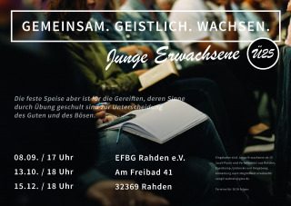 Gemeinsam. Geistlich. Wachsen., besonderer Gottesdienst, Espelkamp, Nordrhein-Westfalen