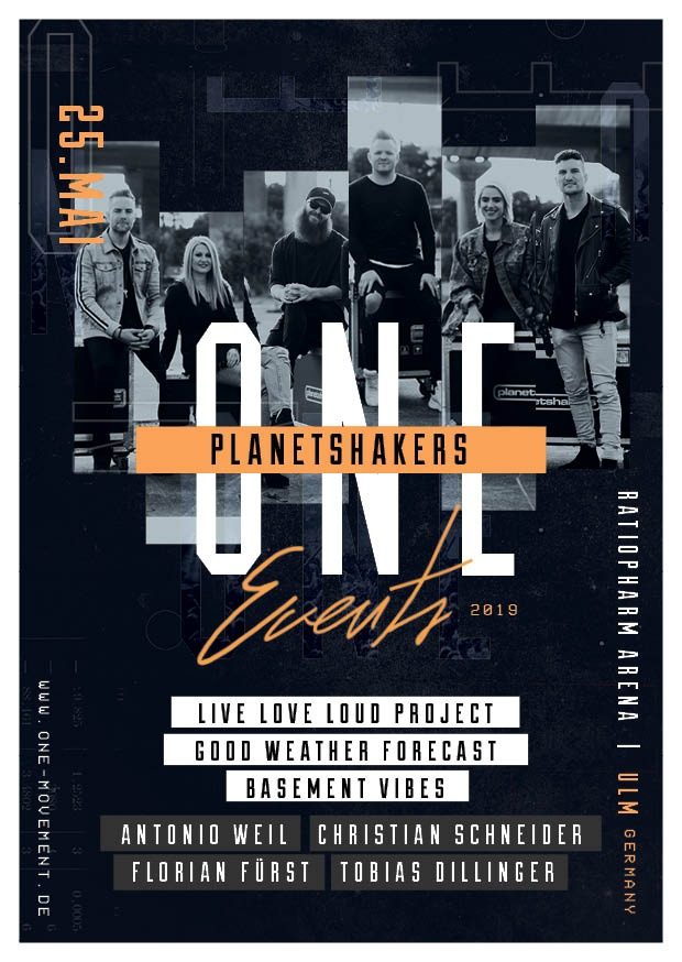 ONE Events Ulm Planetshakers - Großveranstaltung - Neu-Ulm