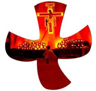 ökumenisches Taizé-Gebet in Lichtenwald, besonderer Gottesdienst, Lichtenwald, Baden-Württemberg