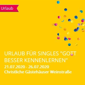 URLAUB FÜR SINGLES 