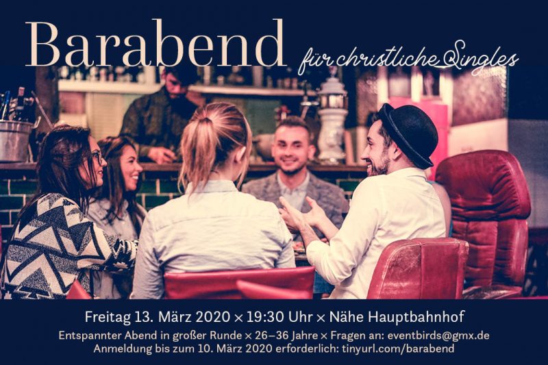 Barabend - christliche Singles Frankfurt - Gruppenevent - Frankfurt am Main