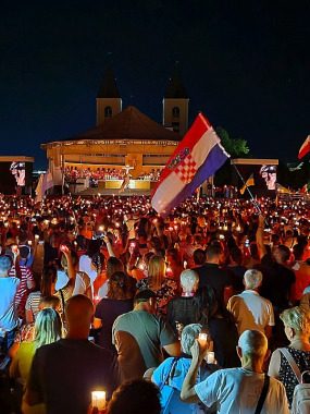 34. Jugendfestival Medjugorje Mladifest 2023, Großveranstaltung, Medjugorje, Graubünden