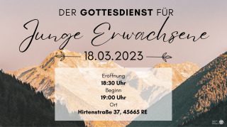 Junger Erwachsenen Gottesdienst, besonderer Gottesdienst, Recklinghausen, Nordrhein-Westfalen