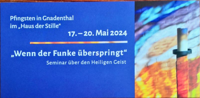 Wenn der Funke überspringt - Seminar - Hünfelden-Gnadenthal